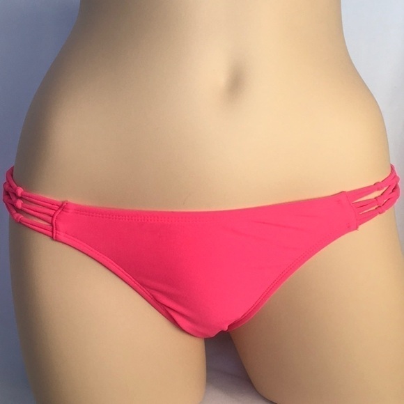 🎉 SALE OLD Navy Hot Pink Swim Bottom - Picture 1 of 5